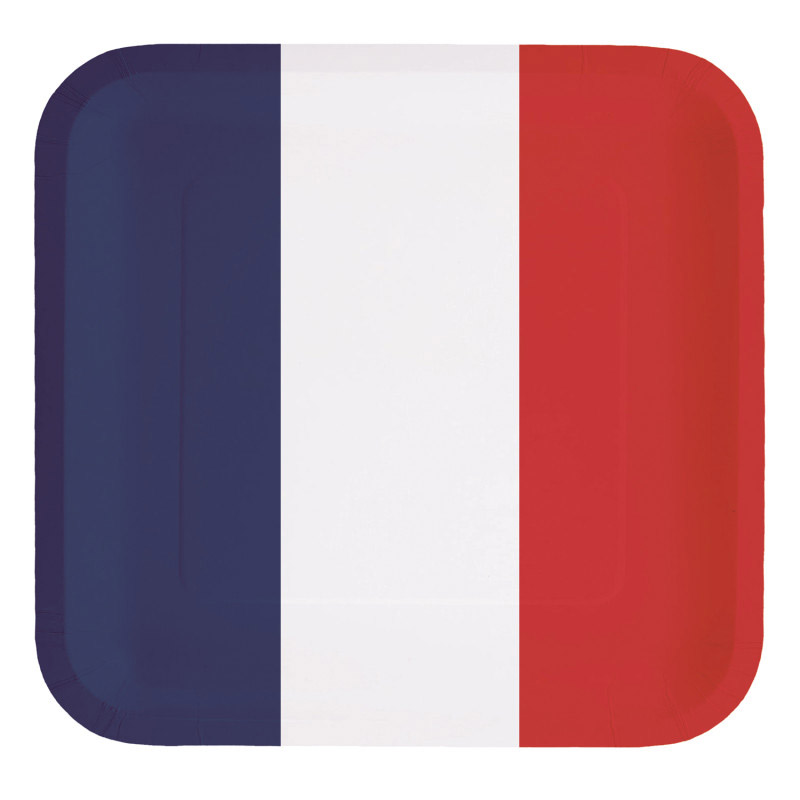 Assiette jetable France