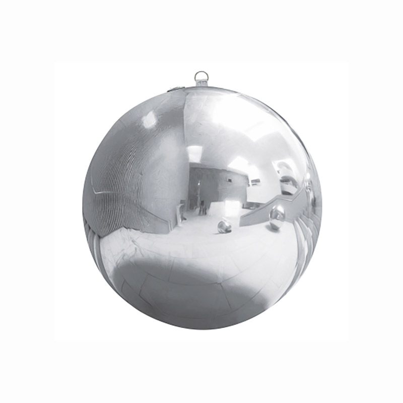 Boule Miroir PVC 60cm Argent