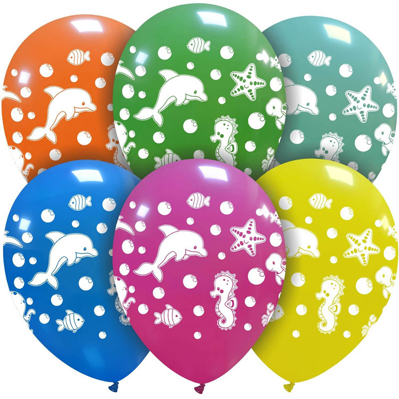 Ballon Poissons Multicolore assortis