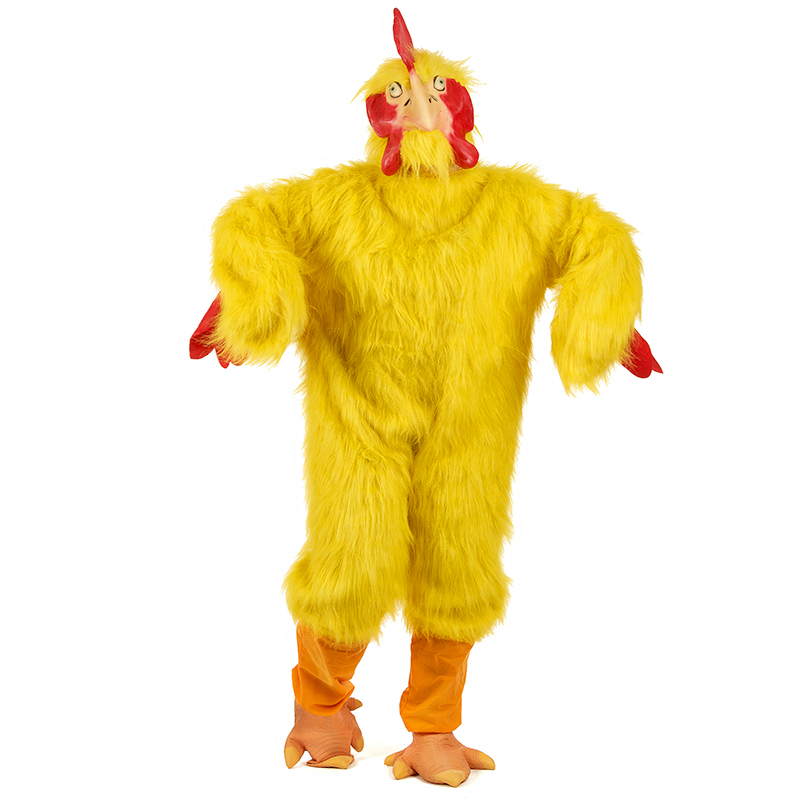 D&eacute;guisement mascotte poulet adulte
