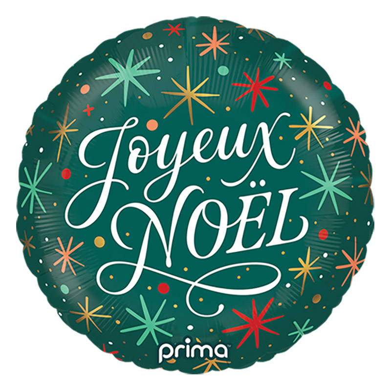 Ballon rond Joyeux No&euml;l