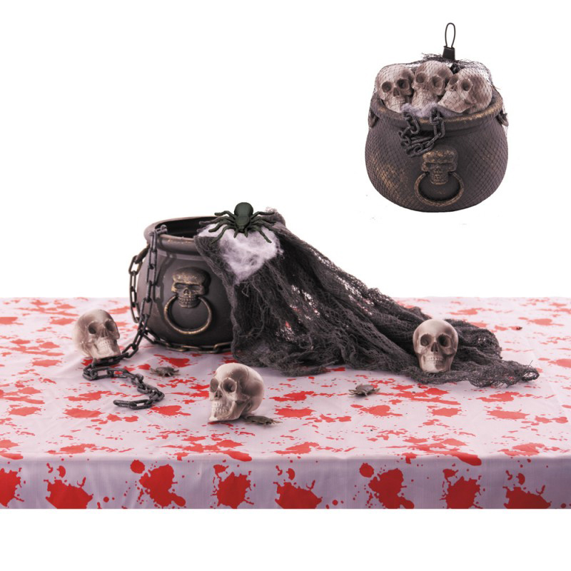 Set Chaudron et T&ecirc;tes de mort