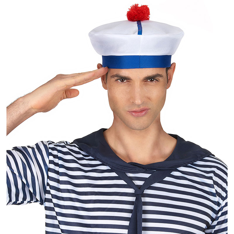 B&eacute;ret marin en tissu