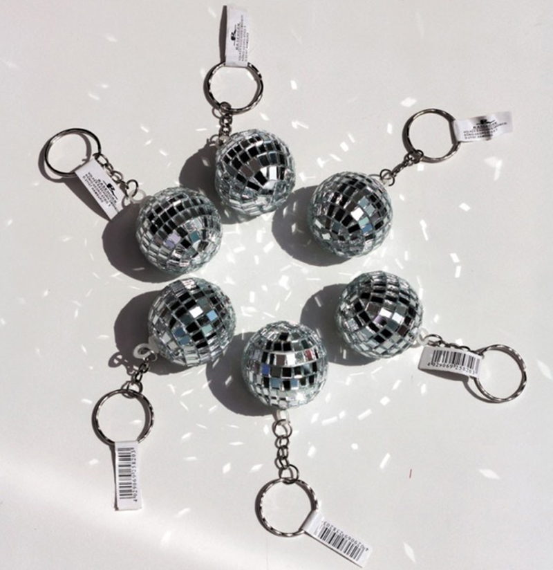 Porte Cl&eacute; Boule &agrave; Facettes