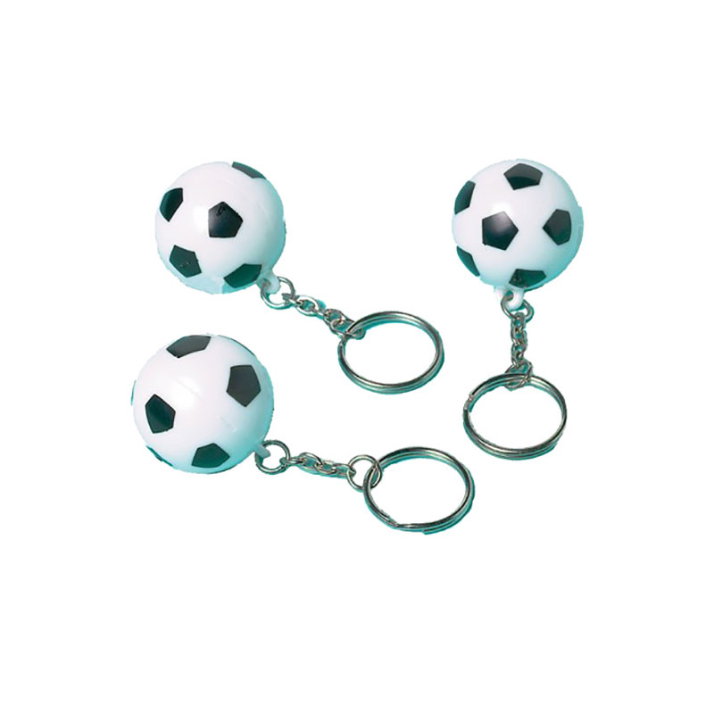 Porte cl&eacute;s Ballon de Foot par 6