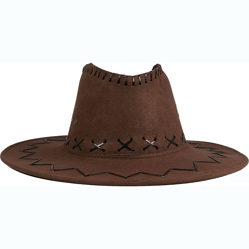 Chapeau Cow Boy Marron fonc&eacute;
