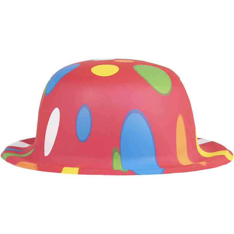 Chapeau Melon Rouge &agrave; Poids