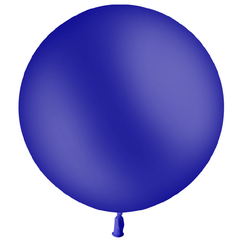 Ballon bleu marine