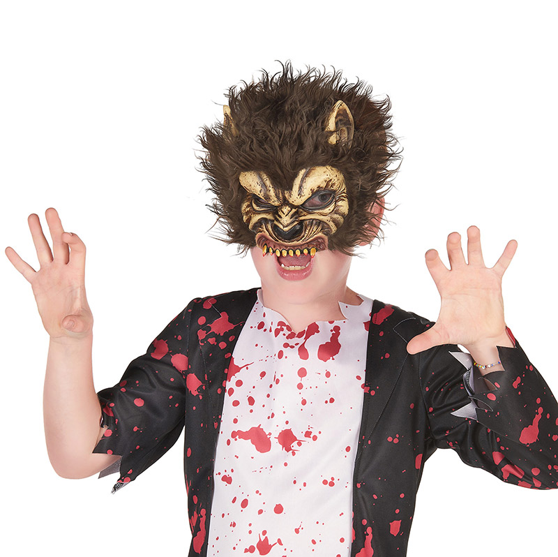 Masque Loup Garou Latex Enfant