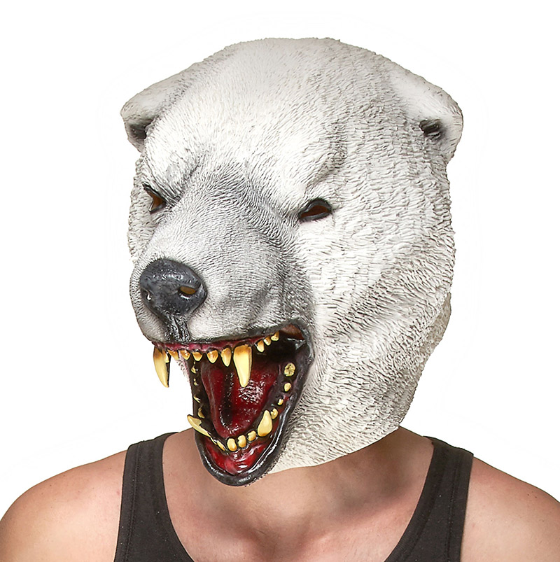 Masque Ours Polaire Latex