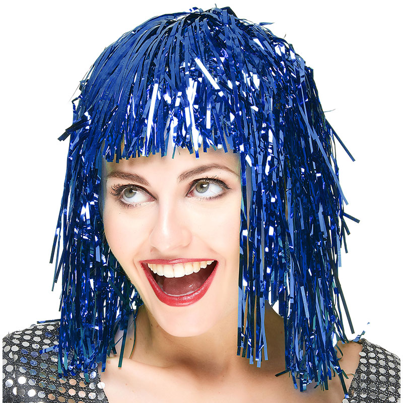 Perruque M&eacute;tallique Disco (diff&eacute;rents coloris)