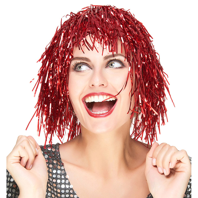 Perruque M&eacute;tallique Disco (diff&eacute;rents coloris)