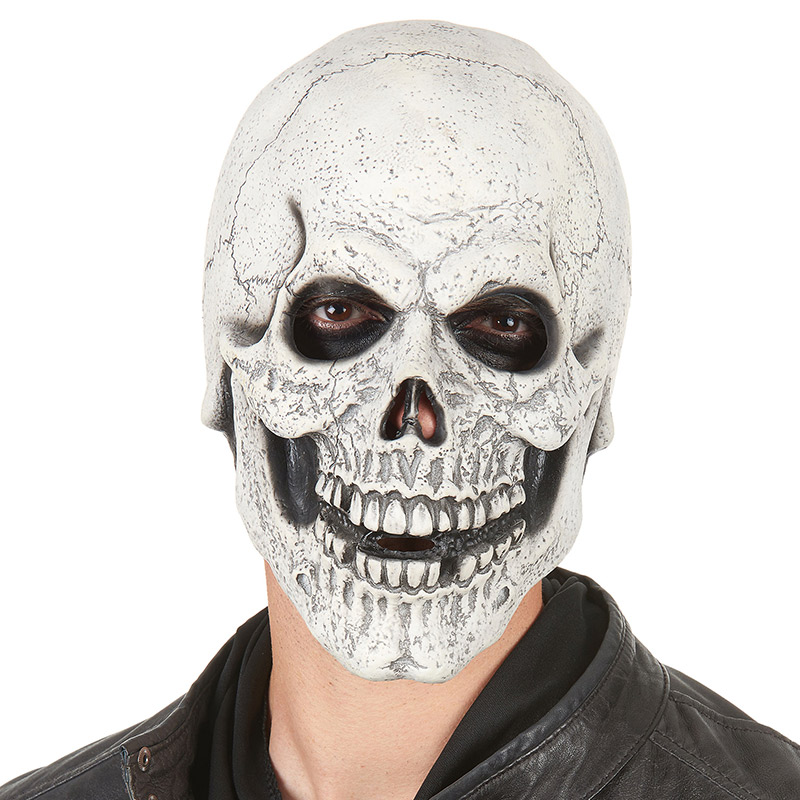 Masque Squelette moqueur Latex adulte