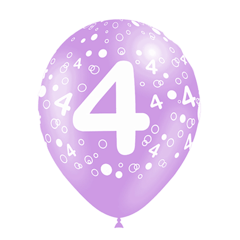 Ballon Chiffre tout autour par 8 (0 &agrave; 9)