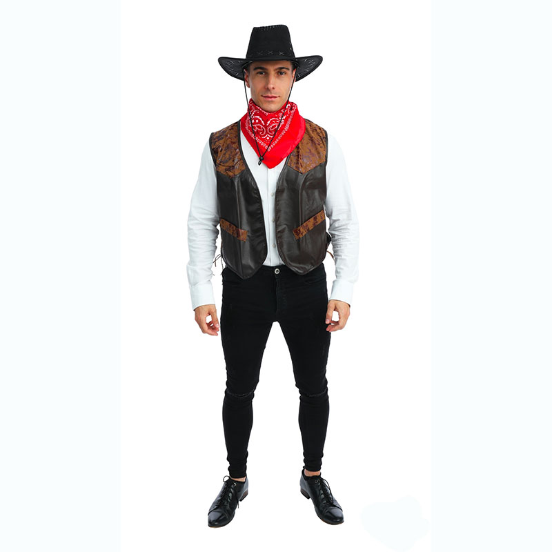 D&eacute;guisement Gilet Cow-Boy