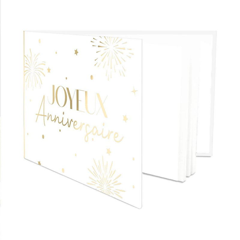 Livre d'or Anniversaire artifices