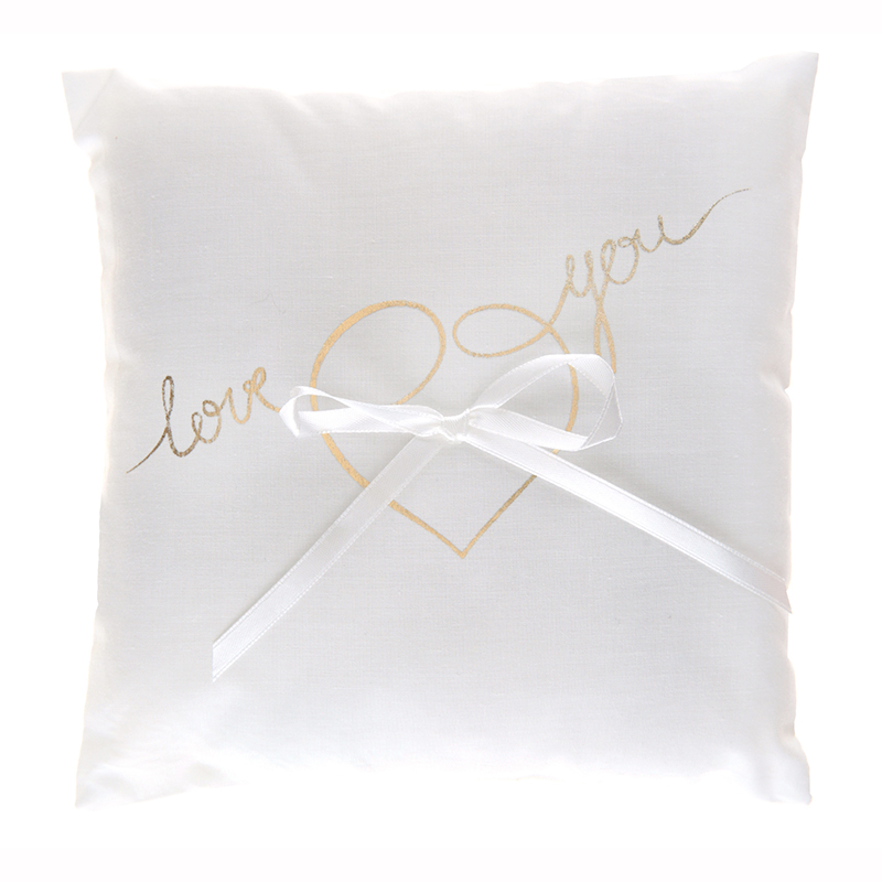 Coussin Carr&eacute; pour alliances