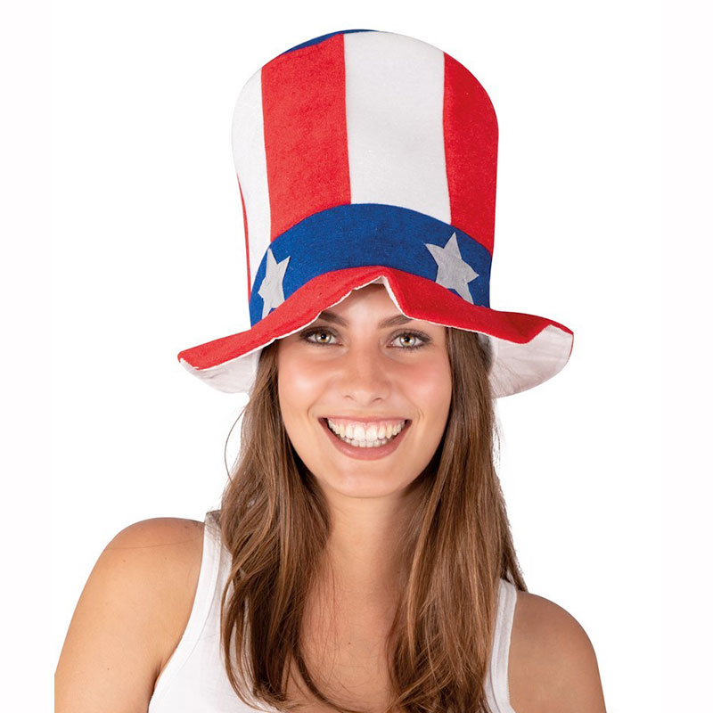 Chapeau velours Haut de Forme am&eacute;ricain