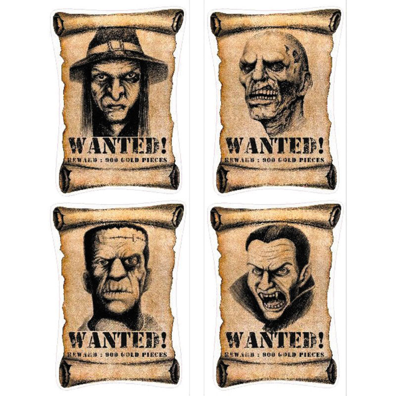 Affiches Wanted Halloween