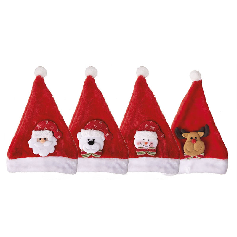 Bonnet de No&euml;l Enfant d&eacute;cor&eacute;