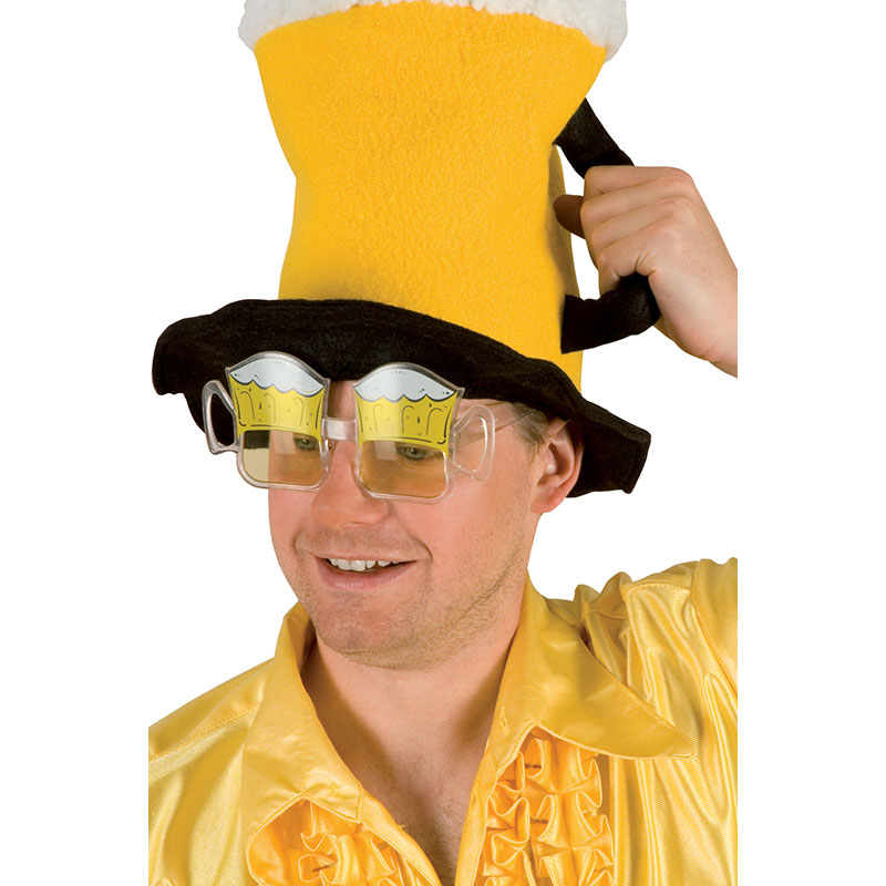 Lunettes chope de bi&egrave;re adulte