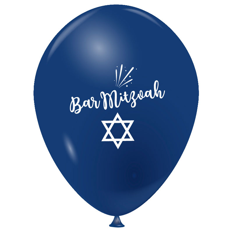 Ballon Bar Mitzvah assortis