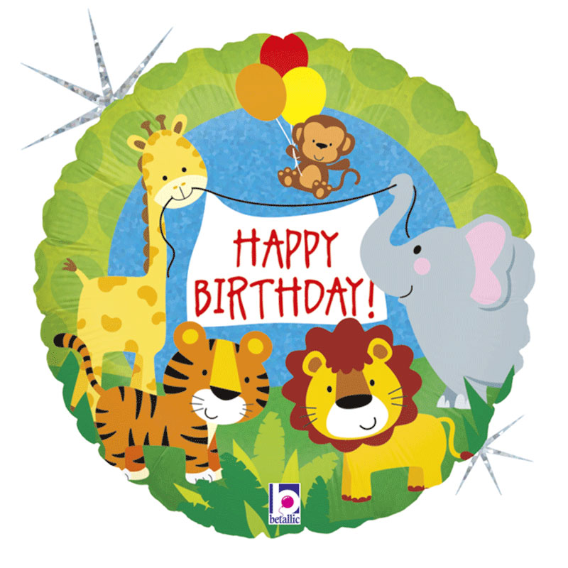 Ballon Jungle Animals Birthday