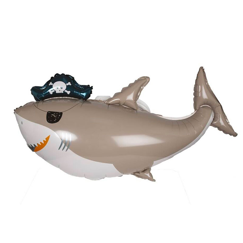 Ballon Requin gris