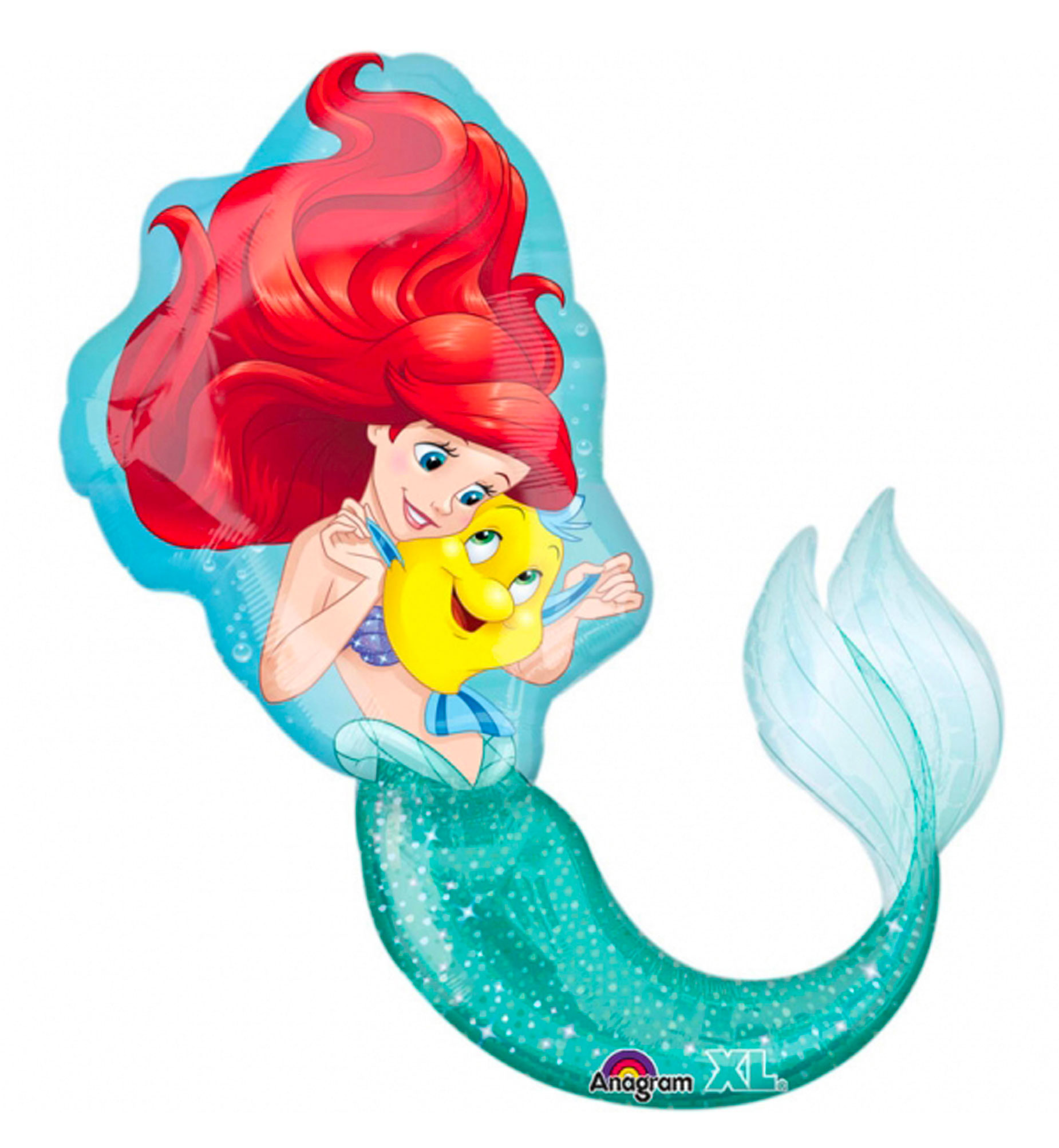Ballon Ariel la petite Sir&egrave;ne