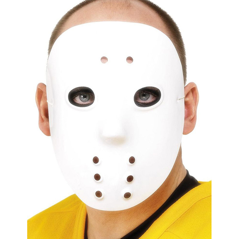 Masque Hockey Blanc Adulte