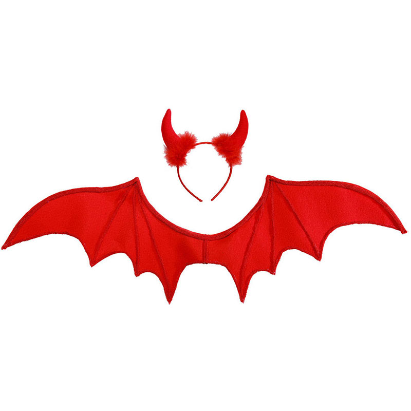 Set d&eacute;mon rouge