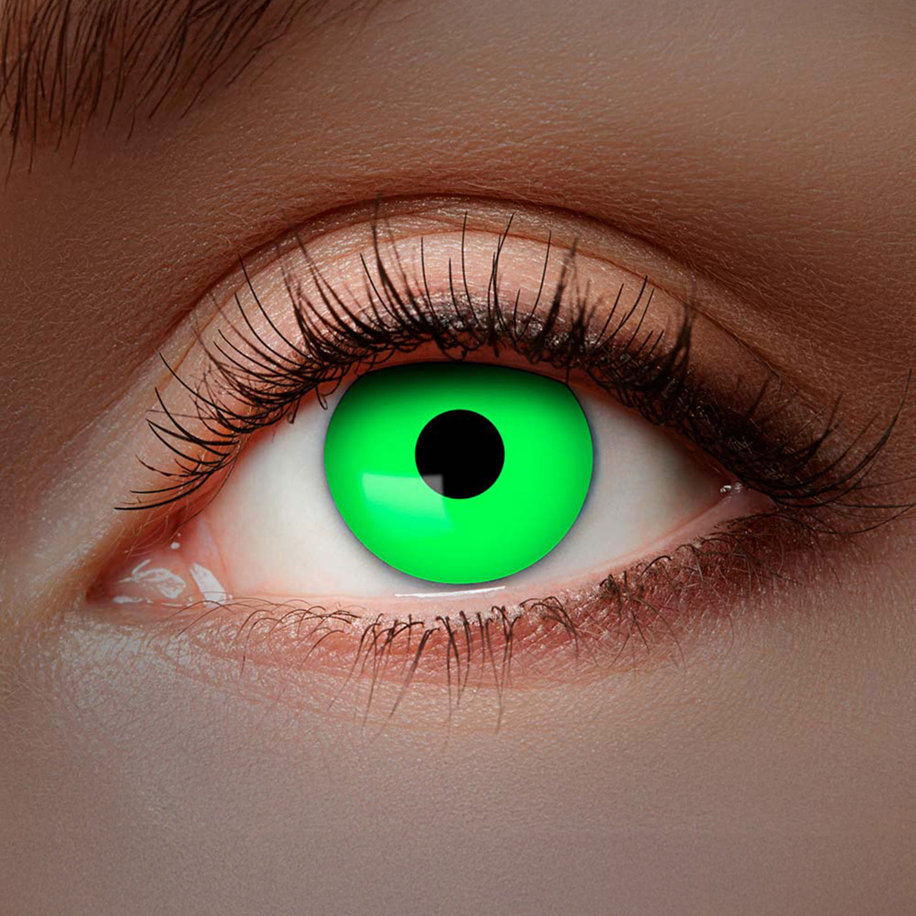 Lentilles de contact fantaisie Oeil vert