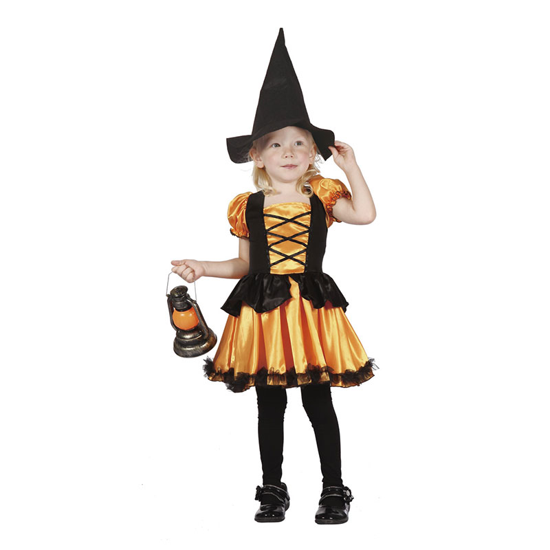 Deguisement Bebe Sorciere Orange