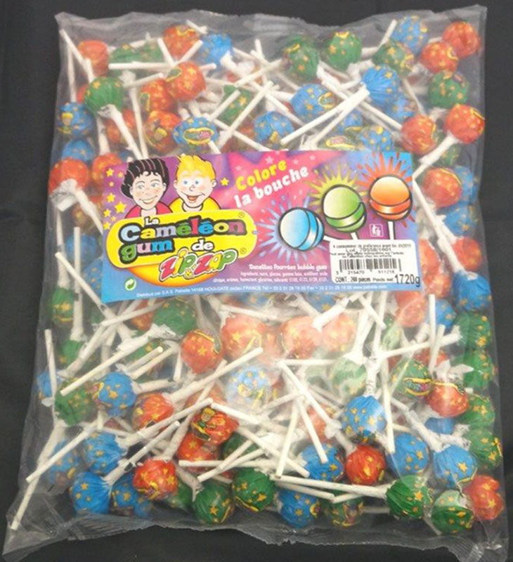 Sucettes Cam&eacute;l&eacute;on