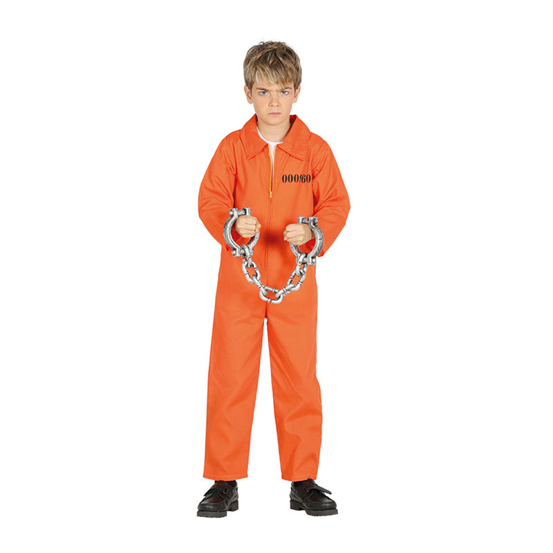 Déguisement Enfant Prisonnier Orange