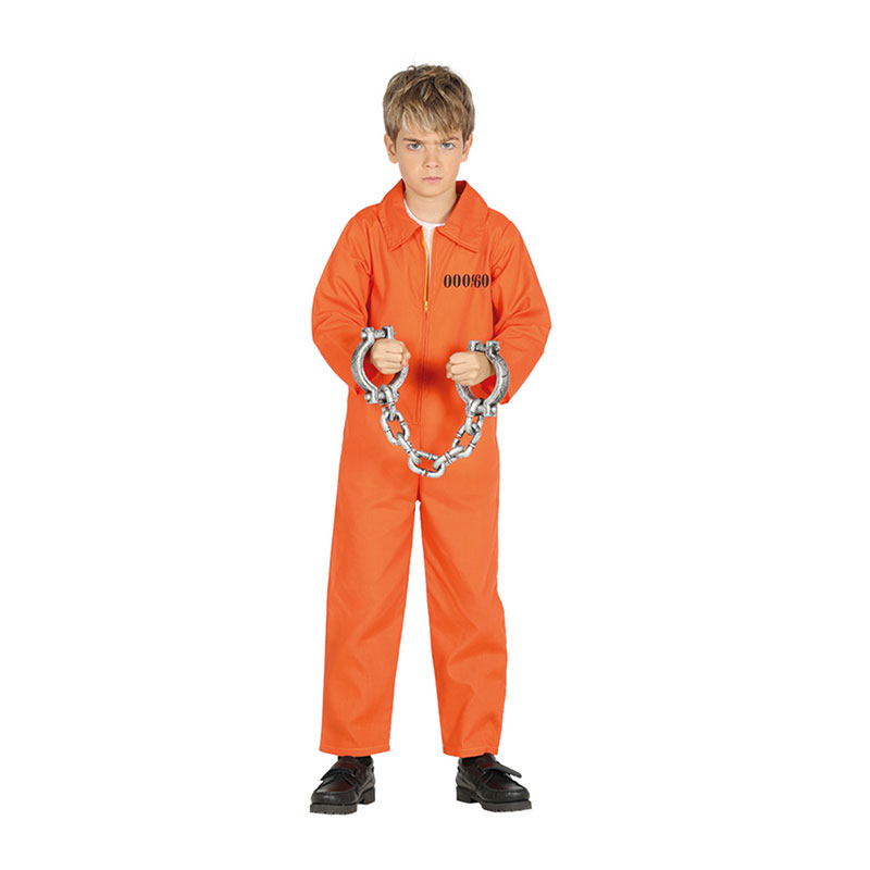 D&eacute;guisement Enfant Prisonnier Orange