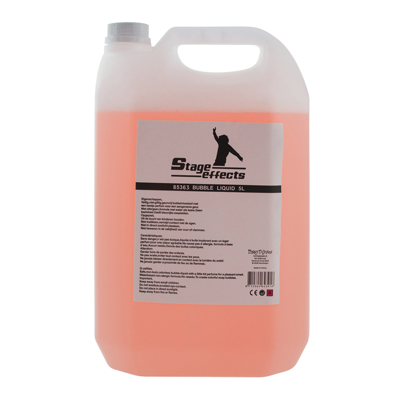 Liquide pour Machine &agrave; Bulles 5L (5 coloris)