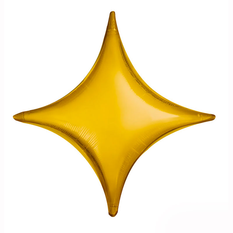 Ballon Mylar &eacute;toile design or (Starpoint) 30'' par 5