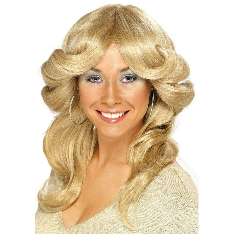 Perruque Ann&eacute;es 70 blonde