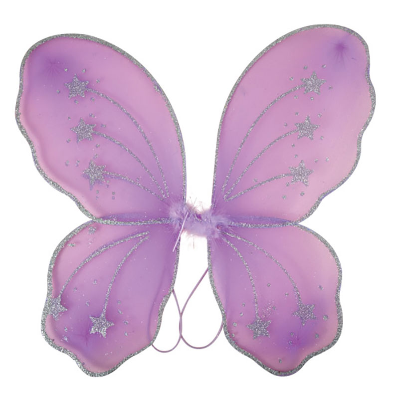 Ailes de papillon violettes