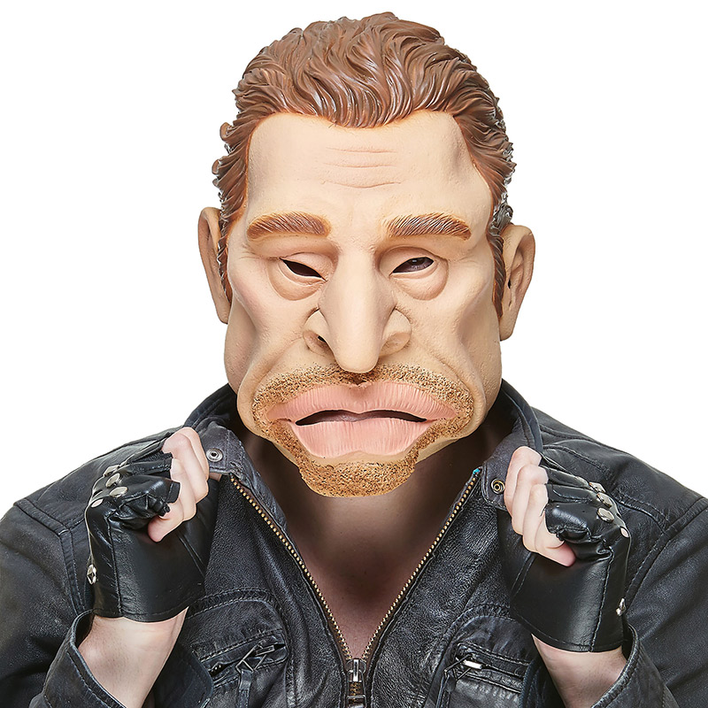 Masque humoristique Johnny Latex