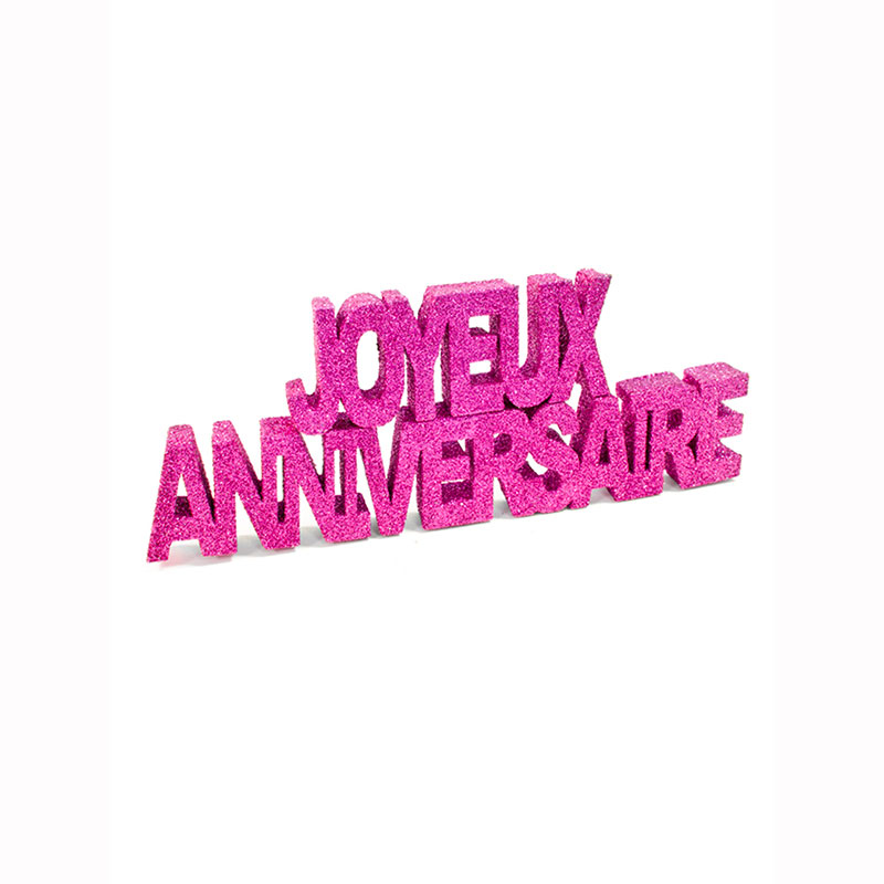 D&eacute;cor Joyeux Anniversaire