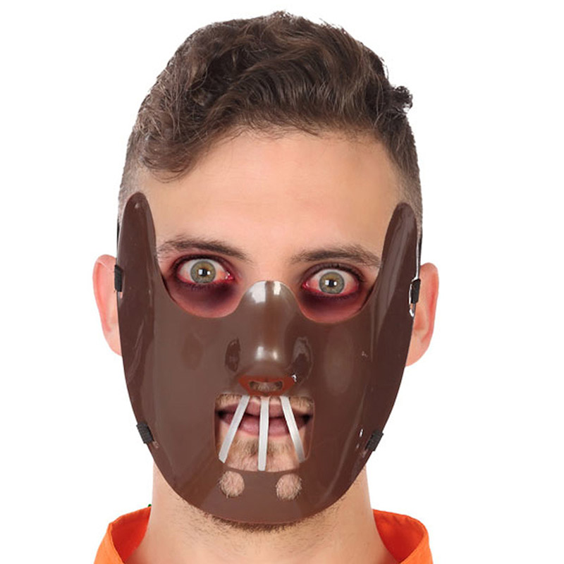 Masque Adulte Dur 1/2 visage psychopathe