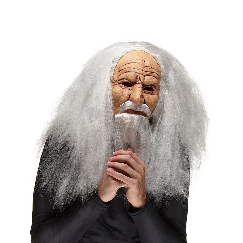 Masque Souple Vieux Sorcier Adulte
