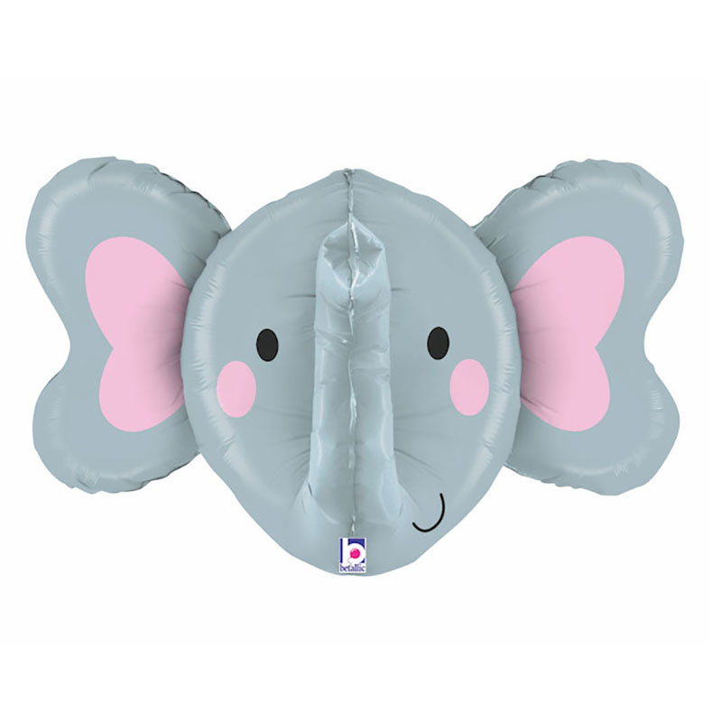 Ballon t&ecirc;te El&eacute;phant 3D