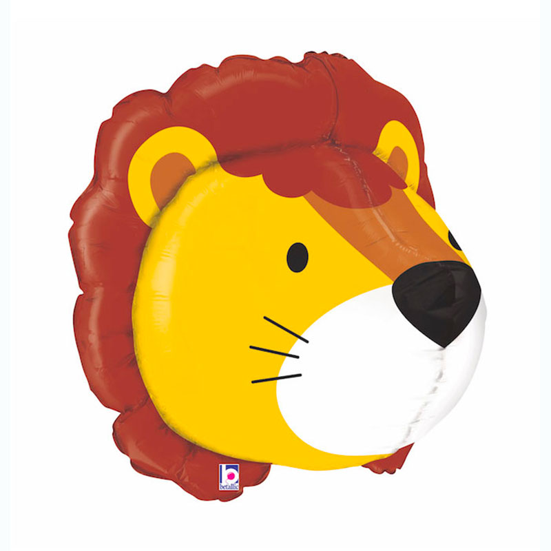 Ballon t&ecirc;te de lion 3D