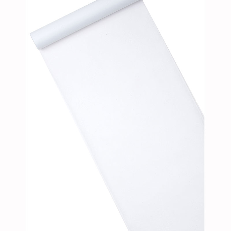 Chemin de Table Intiss&eacute; Blanc 10 m&egrave;tres