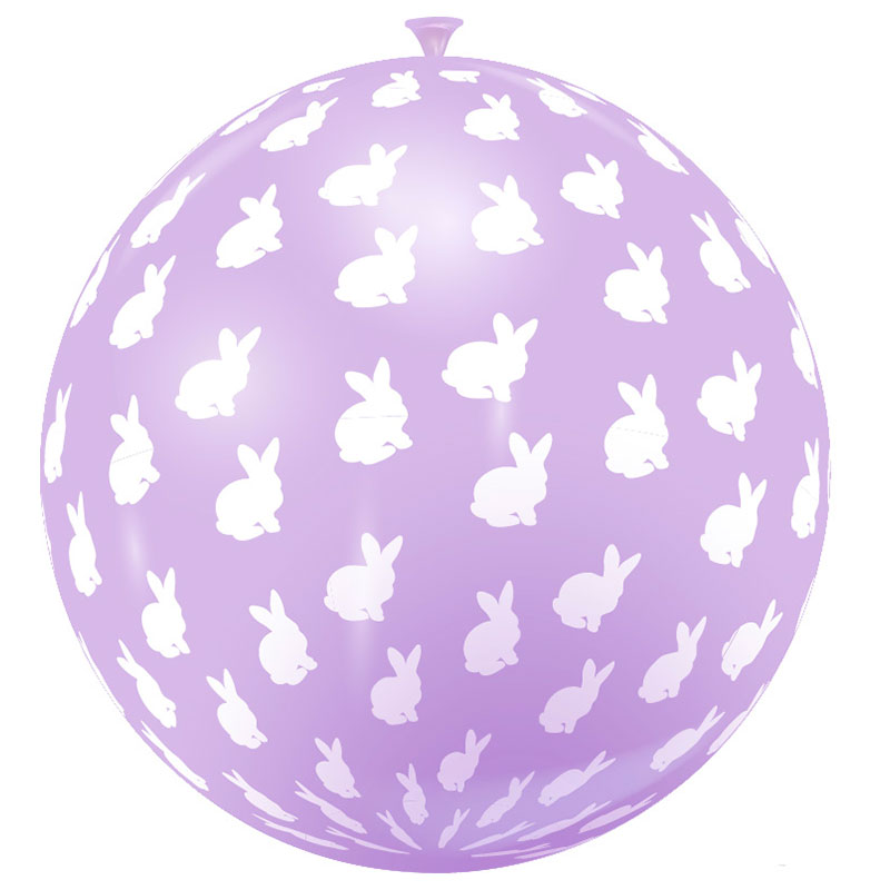 Ballon g&eacute;ant Lapins P&acirc;ques
