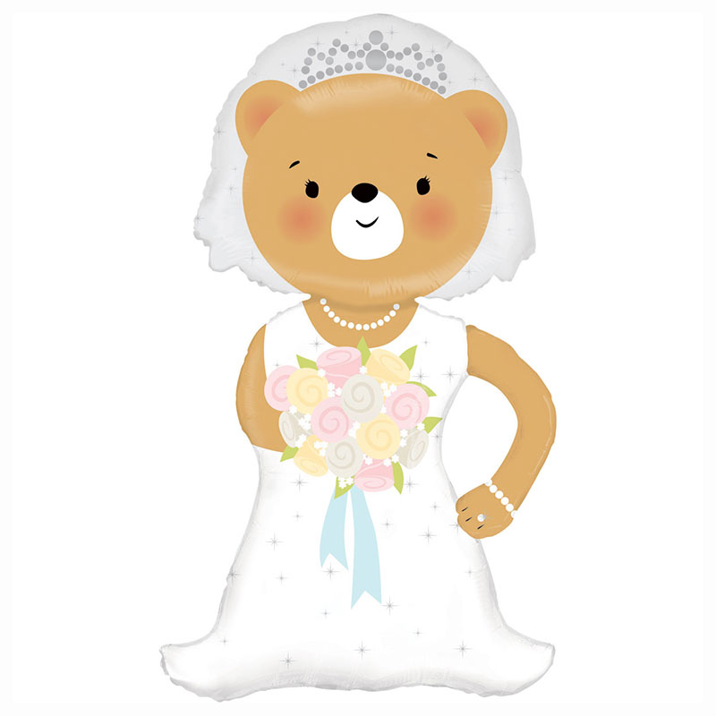 Ballon Mari&eacute;e ours Linky