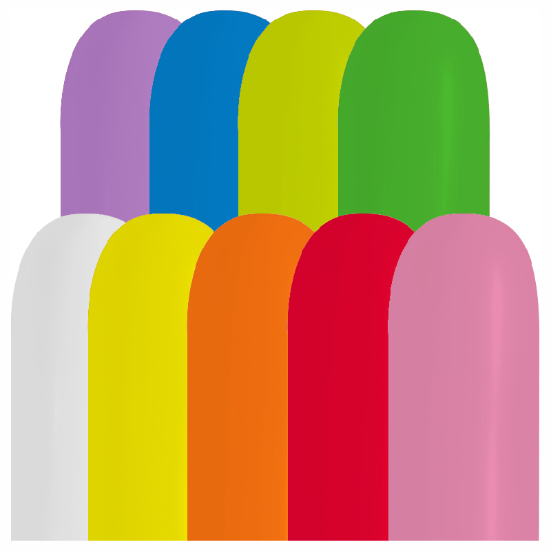 Ballons &agrave; modeler assortis 260Q